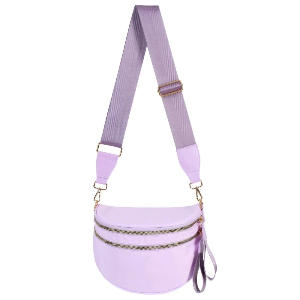 Emmafy Lavender Crossbody Bag
